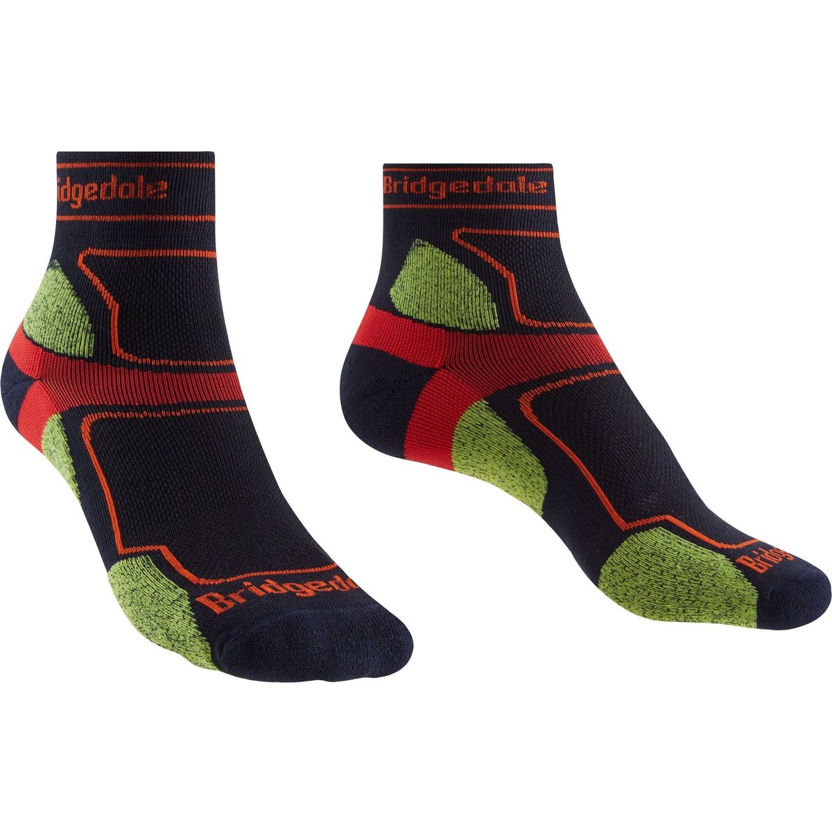 Bridgedale Trail Run Ultralight T2 Coolmax Sport ¾ Crew navy (445) XL 710205-445-XL