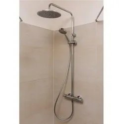 Schulte Duschmaster Rain III Modern Plus rund mit.. - Duschkabine