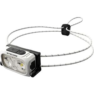 Nitecore Stirnlampe NU21 LED, wiederaufladbar, 360 Lumen, mit Rotlicht, wasserdicht, weiß