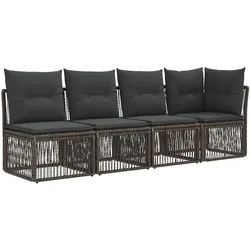 vidaXL, Gartenlounge, Giulio (mit Tisch)