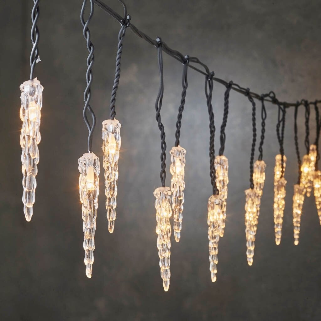 Luca connect LED ijspegels met 42 warm witte lampen