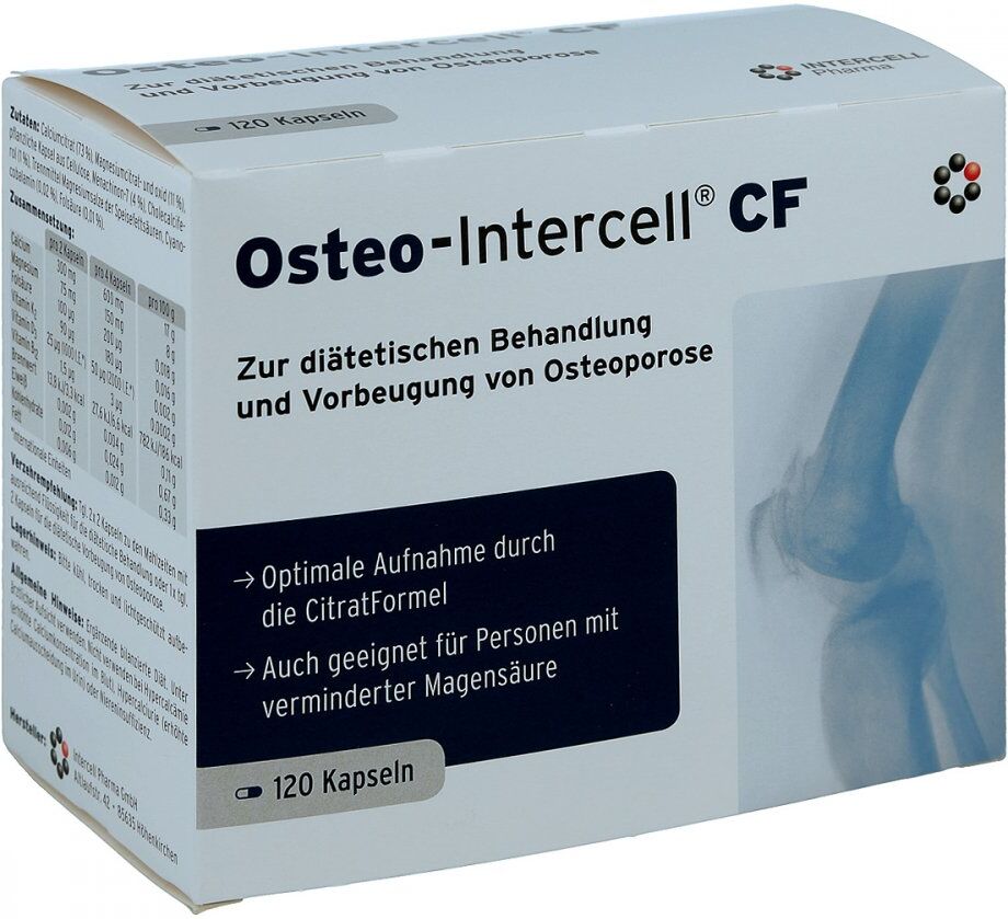 Osteo Intercell Cf Citratformel Kapseln