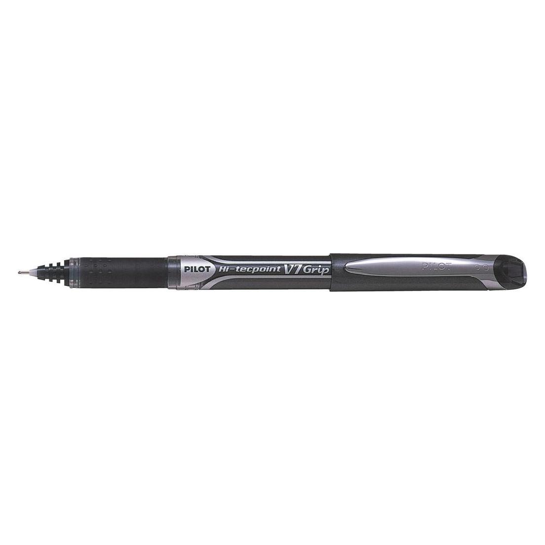 Pilot Tintenroller Hi-Tecpoint Grip V7 0,4mm schwarz nicht dokumentenecht (1x) (2207001)