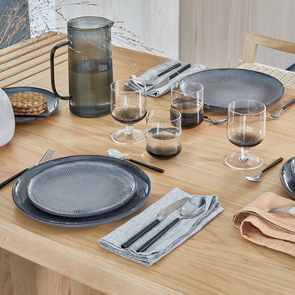 LA REDOUTE INTERIEURS Carafe verre strié, Stria