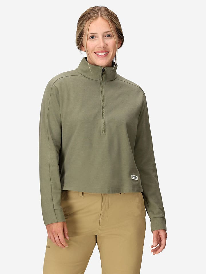 Marmot Sweatshirt "Redwood" in Khaki - L