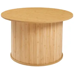 Helloshop26 - Beistelltisch/Konsole aus Bambus 48 ​​x 80 cm natur