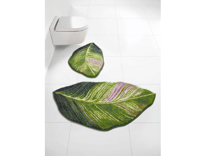 Badematte GRUND Gr. 3, grün, rechteckig (60cm x 100cm ), Badematten, Badematte
