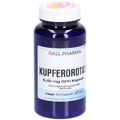 Kupferorotat 6,45 mg GPH Kapseln 120 St