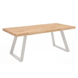 Elfo Esstisch Tim 160 x 100 cm Holz Braun Kernbuche