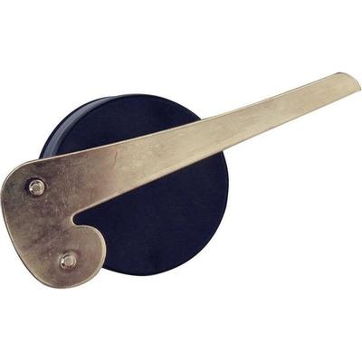 Berger & Schröter 814554 Mittelpunkt-Finder (L x B x H) 133 x 45 x 10mm Messing