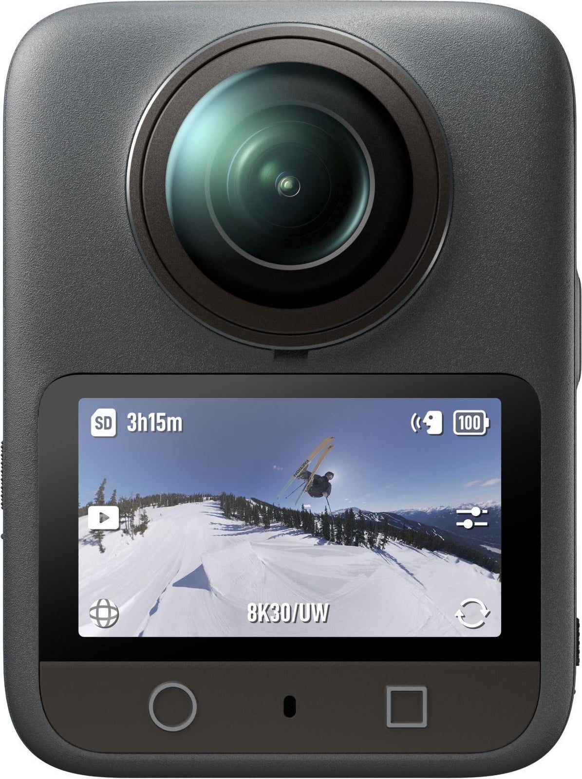 DJI Osmo 360 Adventure bundel 8K camera met 1 inch sensor en accessoires