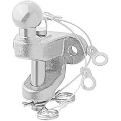 ProPlus 341213V01 Kugelkopfkupplung mit Doppelfunktion, 50 mm, 3500 kg