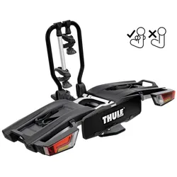 Thule Heckträger EasyFold XT 2 Fix4Bike schwarz/silber