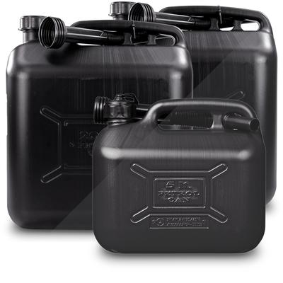 Proplus 2x Benzinkanister 20L schwarz UN-geprüft + 5L Benzinkanister [Hersteller-Nr. 40670853]