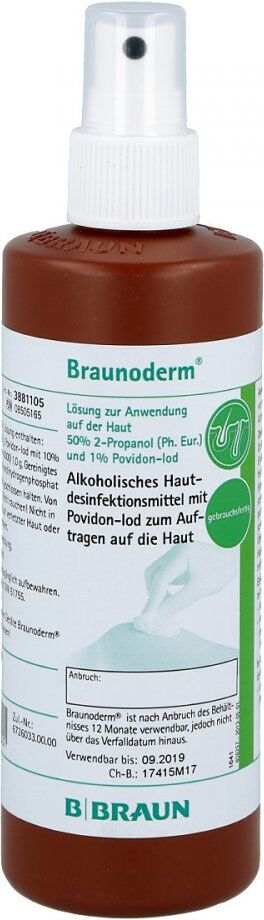 Braunoderm Sprühflasche Lösung