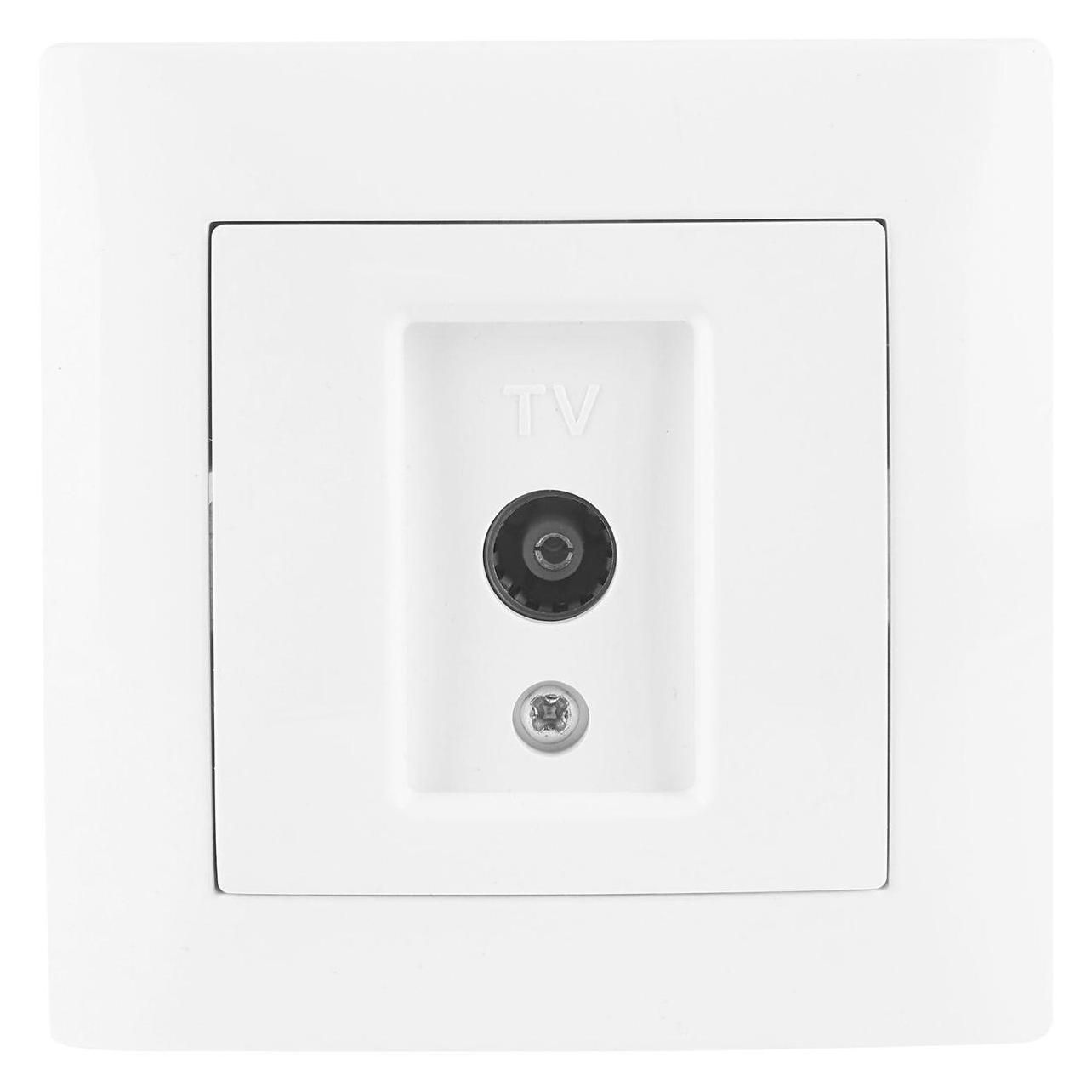 VCX Gniazdo TV WESA LC 43 Weiss (64863482)