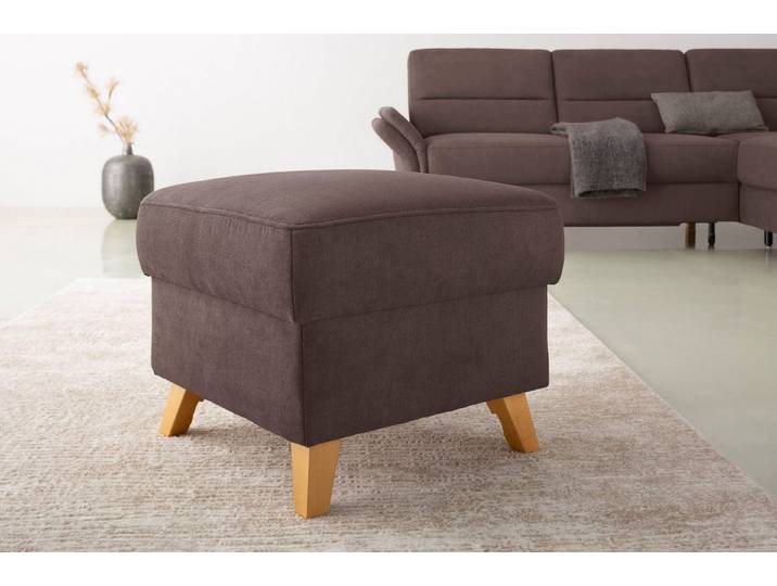 OTTO home Stauraumhocker Westerland, in vielen Bezugsarten und Farben, auch in Luxus-Microfaser imprägniert