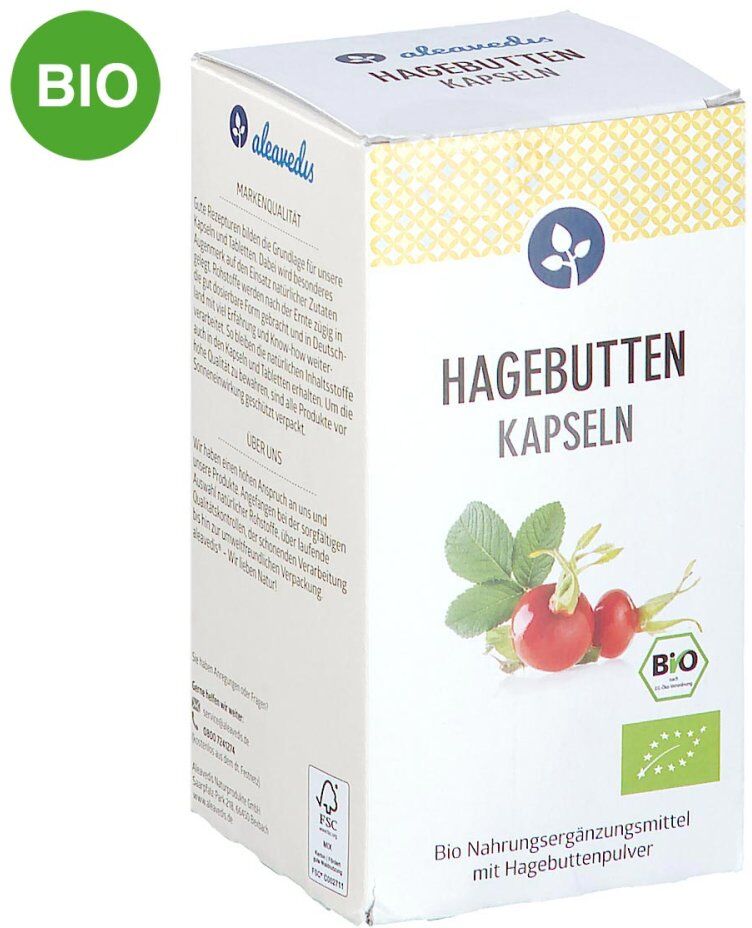 Hagebutten 400 Mg Bio Kapseln Vegan 120stk