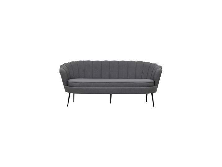 2.5-Sitzer Design Sofabank „Calais“ Grau VE DESIGN