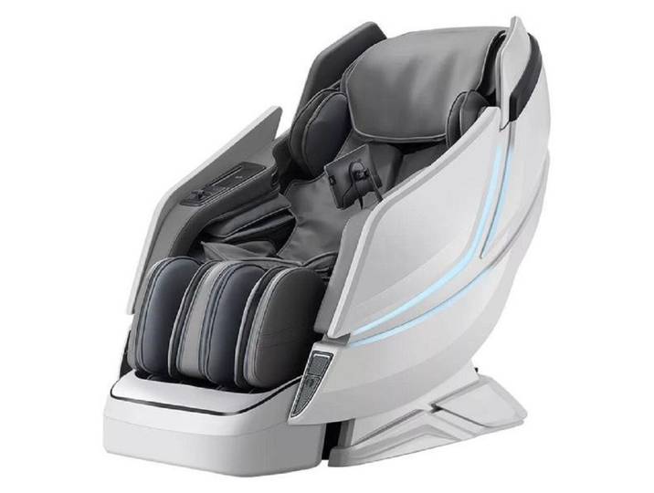 JVmoebel Massagesessel Elektrischer Massagestuhl mit 3D-Massagefunktionen in Schwarz (1-St., Massagesessel), Made in Europa