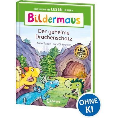 Bildermaus - Der geheime Drachenschatz, Gebundene Ausgabe von Anna Taube, Loewe, 978-3-7432-1732-4