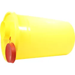 Kanüleneimer 2 Liter Gelb 1 ST