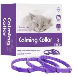 Uplift Treasures Calming Pheromone Collar For Cats And Dogs purple