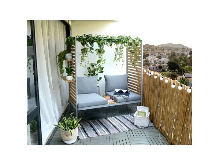 Loungesofa Renate Hellgrau
