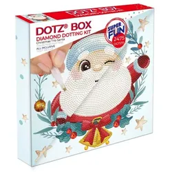 Diamond Dotz: Dotz Box Set für die Erstellung von Bildern - Weihnachtsmann