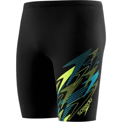 SPEEDO Badehose Herren | Gr. 8 | schwarz - schwarz