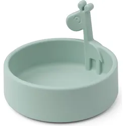 Peekaboo Schale blau Silikon