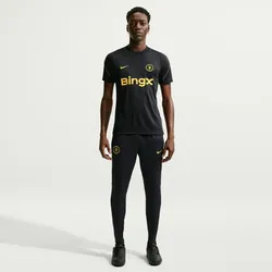 NIKE FC Chelsea London Strike Dri-FIT Trainingsshirt Herren 426 - pitch blue/midwest gold/midwest gold M