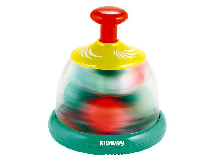 KIDWAY - Toupie à balles - Eveil 1er âge - 10 mois et +