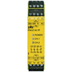 Pilz 777305 PNOZ X2.7P 24VACDC 3n/o 1n/c, Relais