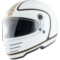 Simpson M62 Hondo, Integralhelm - Matt Weiß/Schwarz - M