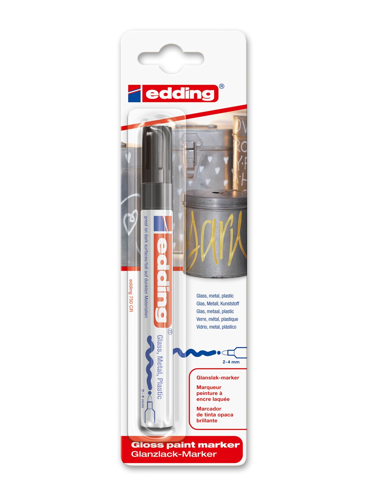Edding e-750 paint marker black