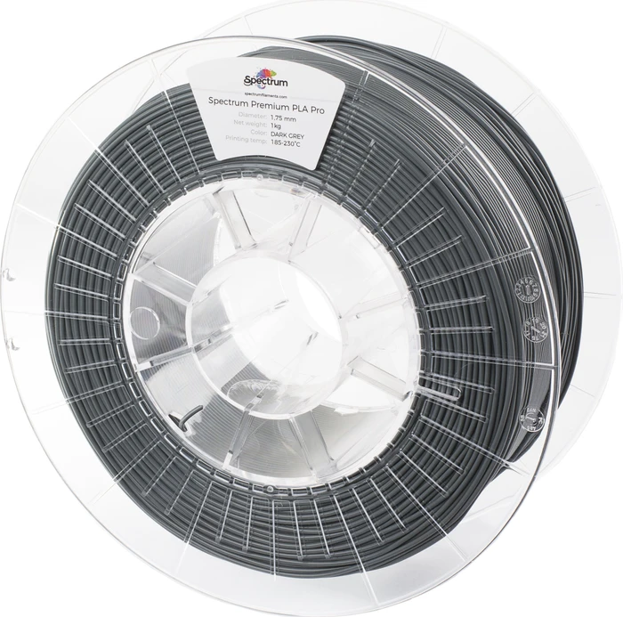 Filament Spectrum PLA Pro 1.75mm Dark Grey 1Kg