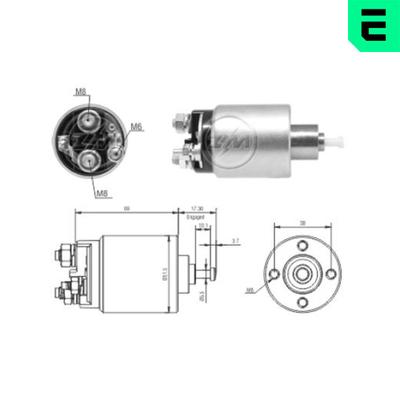 ERA Magnetschalter, Starter ZM1961 für Ford