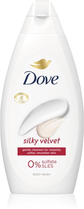 Dove Silky Velvet Nourishing Shower Gel 450 ml