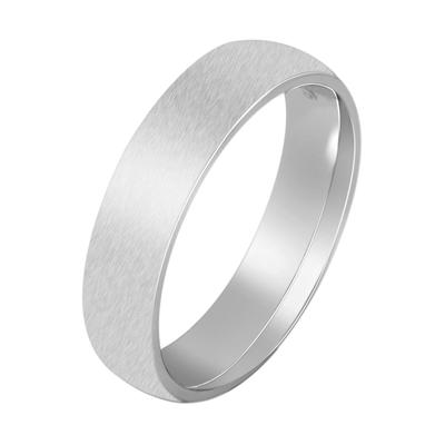Partnerring AKZENT "Lieran" aus 925 Sterlingsilber, rhodiniert, langlebig, Gr." Gr. 58, silber (silberfarbig), Fingerringe, Herren, 58, Silber 925 (Sterlingsilber)