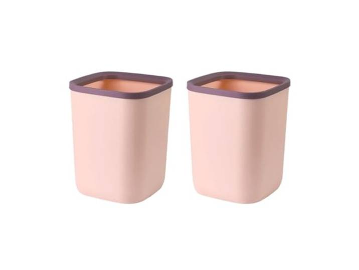 9bbhfJw4R Haushaltsmülleimer Mülleimer, Küche, Büro(Pink,Groß)