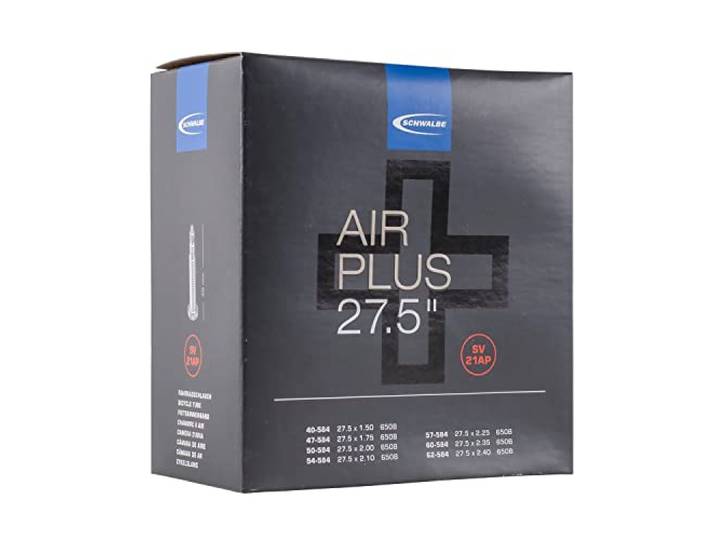 Schwalbe SV 21AP Air Plus, uniseks, voor volwassenen, zwart, 27 inch