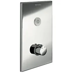 Unterputz-Dusche LINUS D-C-T, Mischwasser, Thermostat, Frontplatte, IP65 (CVD-Touch-Elektronik), Frontplatte chrom