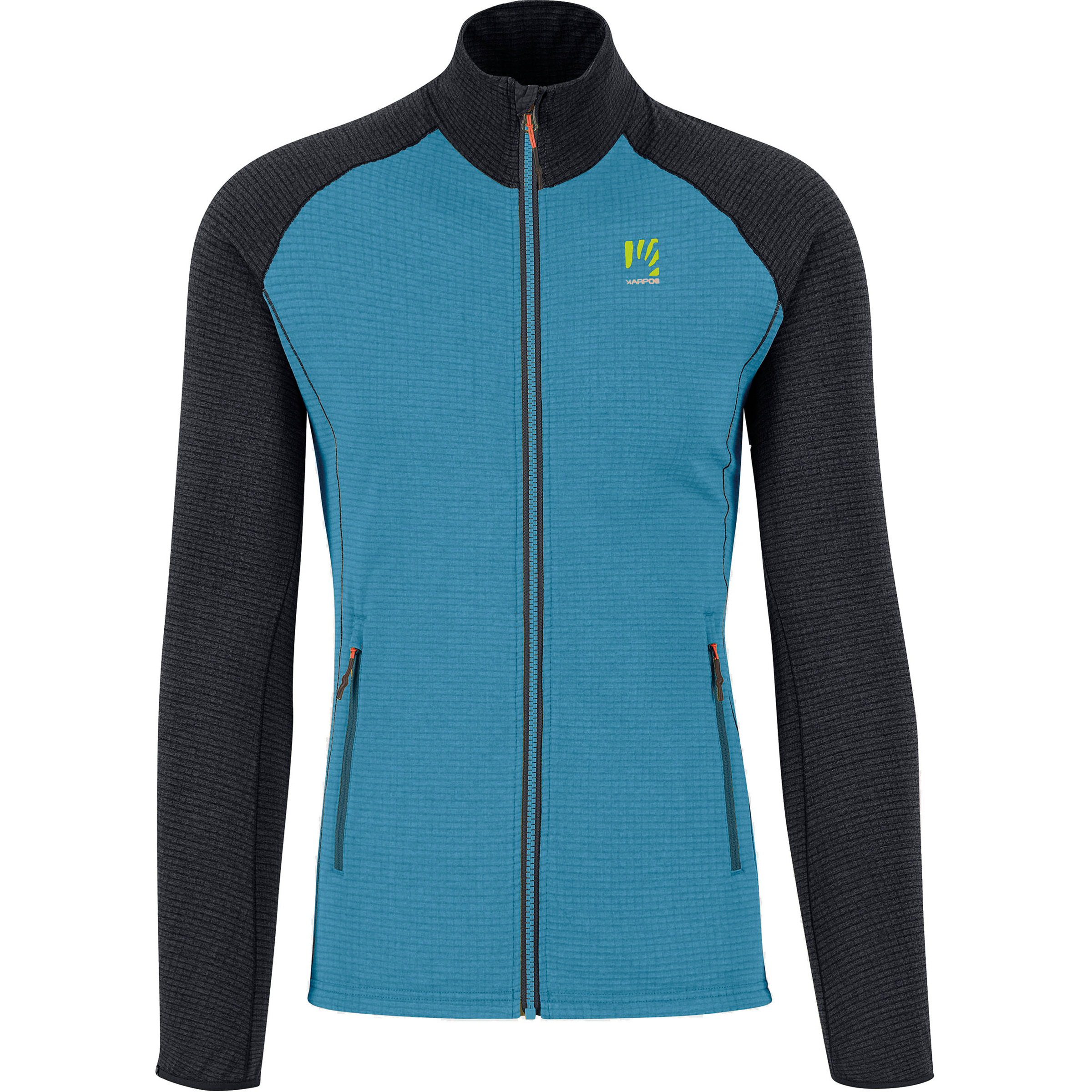 Karpos Ambrizzola Full-Zip Herren Fleecejacke blau Größe L Trekking Klein verpackbar