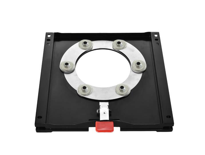 Base de siège pivotante robuste pour Fiat Ducato X250 X290 2006+, plaque de base de siège de voiture rotative à 360 degrés, plateau tournant universel côté conducteur ou passager, capacité de charge