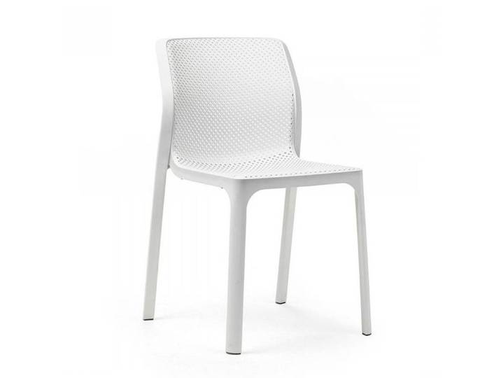 NARDI set de 4 chaises pour l'extérieur BIT (Blanc - Polypropylène PRV)