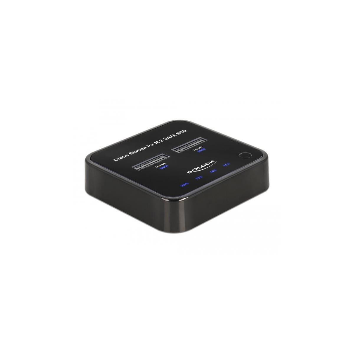 Delock 64178 M.2 Dockingstation voor 2x M.2 SATA SSD met Klonfunctie