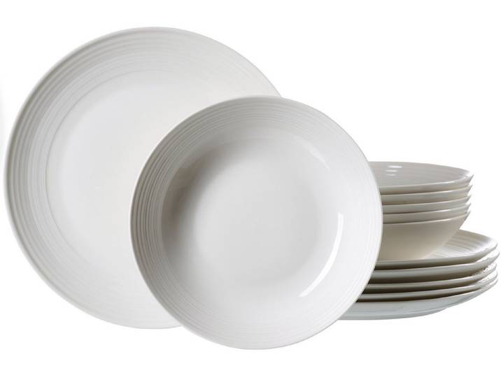 Ritzenhoff & Breker Tafelservice Levi (12-tlg), 6 Personen, Porzellan