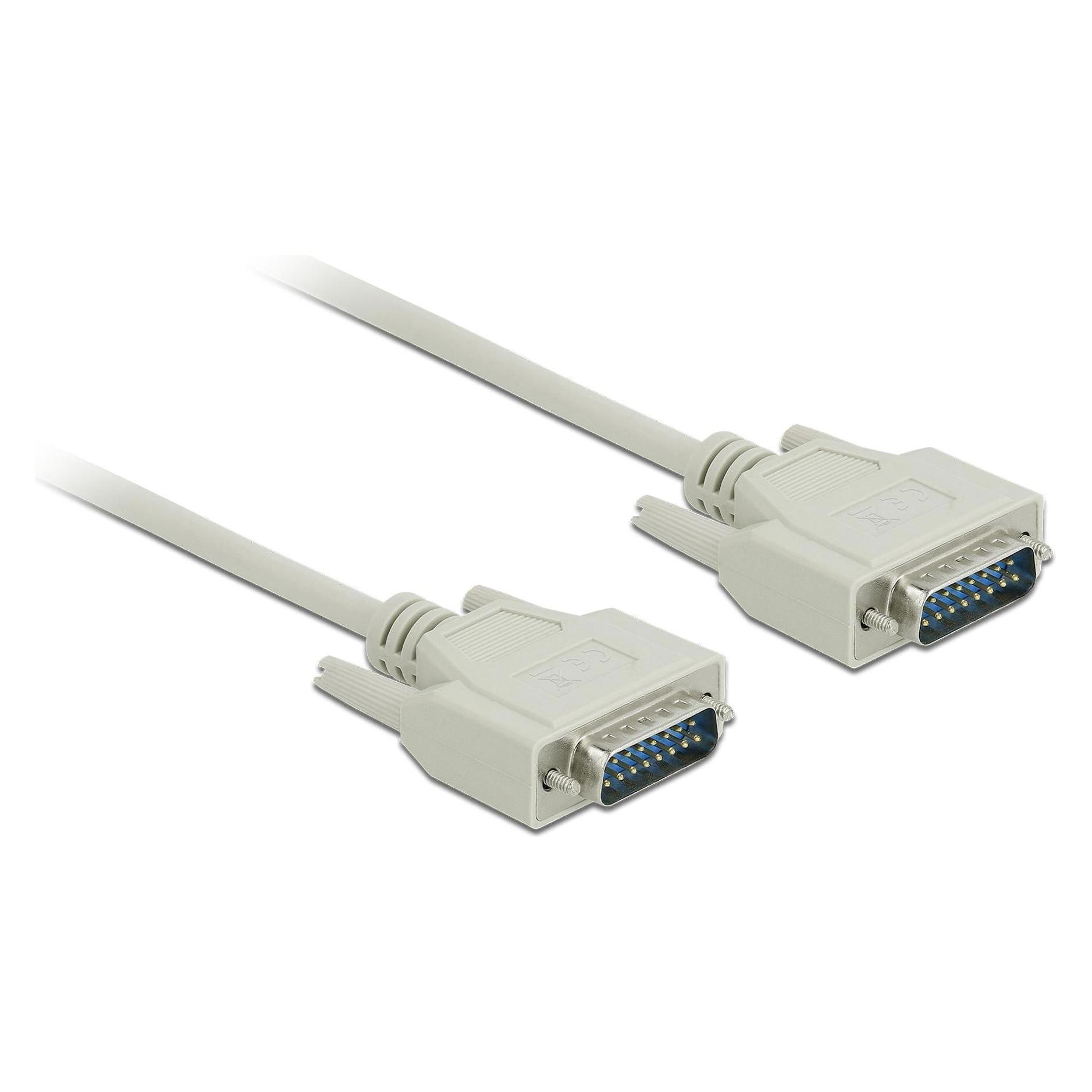 Delock Anschlusskabel Seriel DB15 3 m (3 m, VGA) (85977)