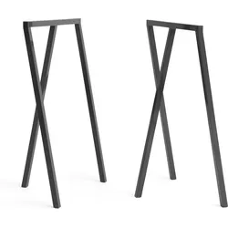Loop Stand Gestell für Stehtisch schwarz 2 St.
